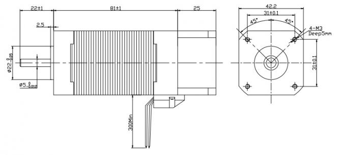 통합 컨트롤러와의 붓을 쓸 필요가 없는 3 단계 직류 전동기 8 막대기 3000RPM 고속도 브러시리스 직류 모터 캔