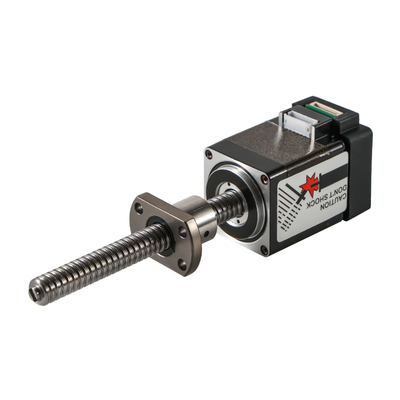 Jkongmotor NEMA 8/11/14/17/23/24/34 T5/T8/T10 리드 스크루 스텝 모터와 함께 트라페소이드 스레드 스크루 선형 스텝 모터