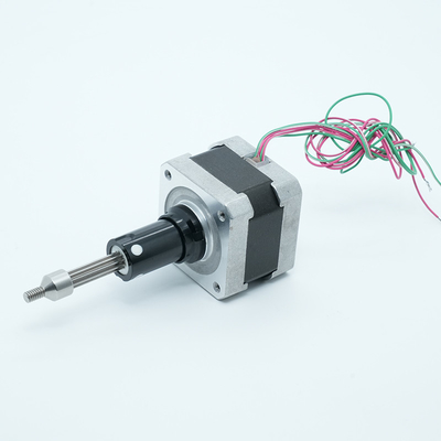 Jkongmotor NEMA 8/11/14/17/23/24/34 T5/T8/T10 리드 스크루 스텝 모터와 함께 트라페소이드 스레드 스크루 선형 스텝 모터