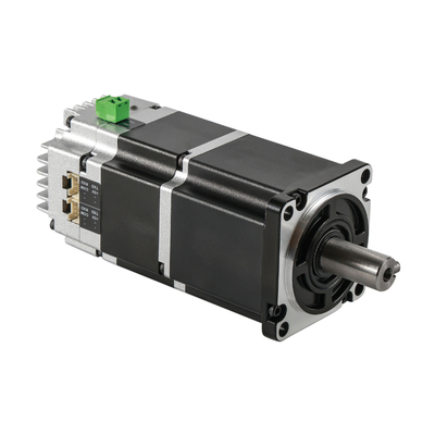 Jkongmotor Nema 17 23 24 34 0.48N.m 0.72N.m 2000RPM CANOPEN 버스 제어 24V 48V DC 브러시리스 통합 스테퍼 스테프 모터 및 드라이버 의료용