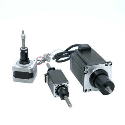 Jkongmotor 맞춤형 마이크로 선형 액추에이터 하이브리드 스테퍼 모터 NEMA 8 11 17 23 24 34 스크루와 선형 스테퍼 모터