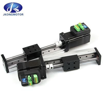 Jkongmotor 12V 24V NEMA 8 11 17 23 24 34 42 52 브레이크가 있는 미니 마이크로 볼 스크루 선형 기어 폐쇄 루프 스테퍼 모터