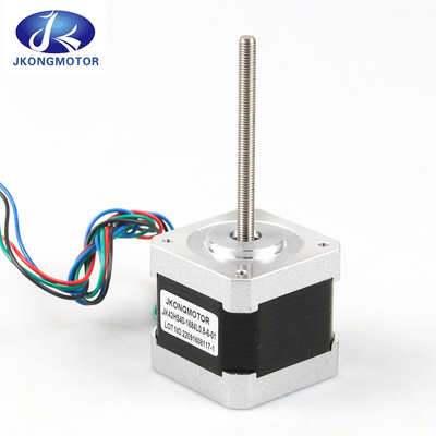 Jkongmotor 12V 24V NEMA 8 11 17 23 24 34 42 52 브레이크가 있는 미니 마이크로 볼 스크루 선형 기어 폐쇄 루프 스테퍼 모터