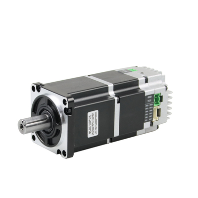 Jkongmotor 통합 DC 서보 모터 24 36V 0.45nm 3000rpm 57X57mm 140W DC 서보 모터 RS485 캔오픈