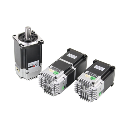 Jkongmotor 통합 DC 서보 모터 24 36V 0.45nm 3000rpm 57X57mm 140W DC 서보 모터 RS485 캔오픈