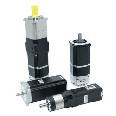 Jkongmotor 통합 DC 서보 모터 24 36V 0.45nm 3000rpm 57X57mm 140W DC 서보 모터 RS485 캔오픈