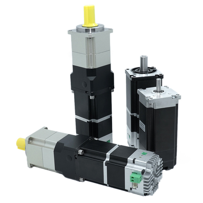 Jkongmotor 48VDC 1.27nm 400W RS485 브레이크 또는 기어박스와 함께 드라이버와 함께 열 수 있는 DC 통합 서보 모터