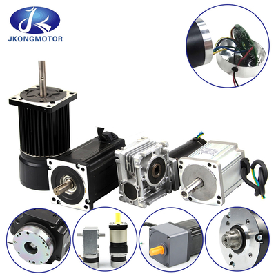 Jkongmotor 28mm-130mm/ 전력 10W-2000W/ CE RoHS / 사용자 정의 / BLDC 브러시리스 DC 모터 옵션과 기어박스 컨트롤러