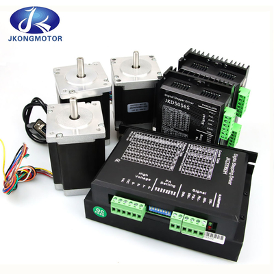 Jkongmotor Nema 11 17 23 24 34 클로즈 루프 하이브리드 세트 통합 클로즈 루프 스테퍼 모터 코더 / 브레이크 / 기어박스