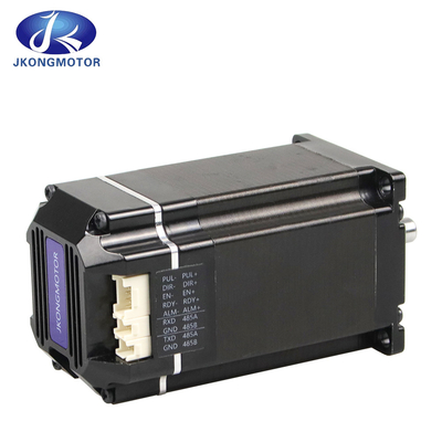 Jkongmotor Nema 17 23 24 34 0.48N.m 0.72N.m 2000RPM CANOPEN 버스 제어 24V 48V DC 브러시리스 통합 스테퍼 스테프 모터 및 드라이버 의료용