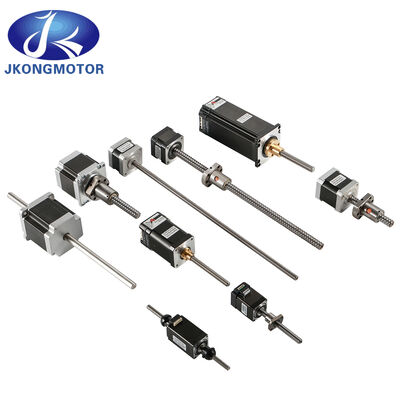 Jkongmotor OEM ODM 맞춤형 2단계 하이브리드 양극기 Nema 8 11 14 17 23 24 34 선형 스테퍼 모터