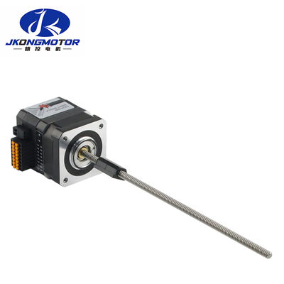 Jkongmotor Nema 17 칩 장착 액츄에이터용 통합 드라이버가 있는 정확한 선형 모션 시스템 선형 스테퍼 모터