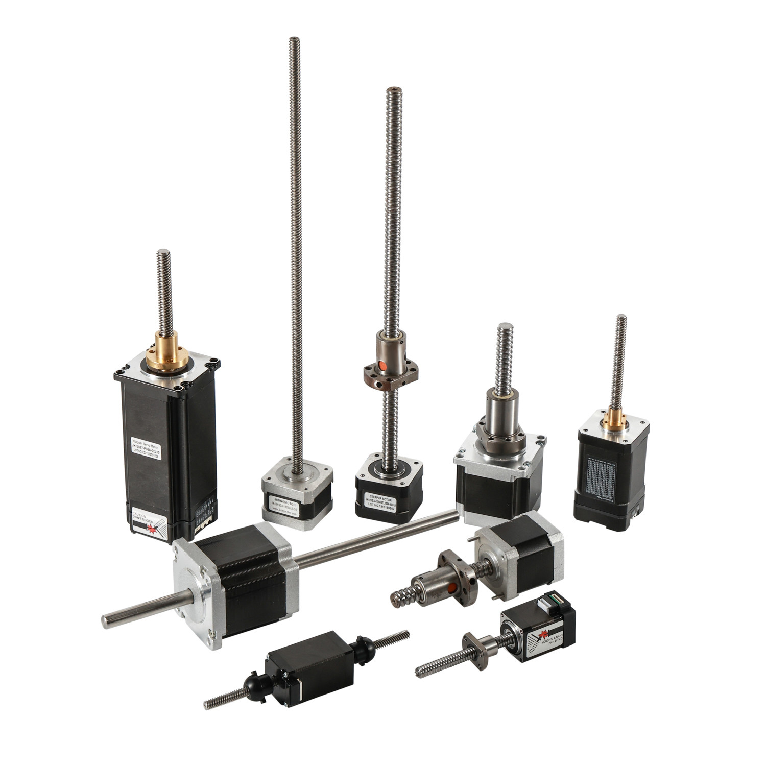 Jkongmotor 맞춤형 마이크로 선형 액추에이터 하이브리드 스테퍼 모터 NEMA 8 11 17 23 24 34 스크루와 선형 스테퍼 모터