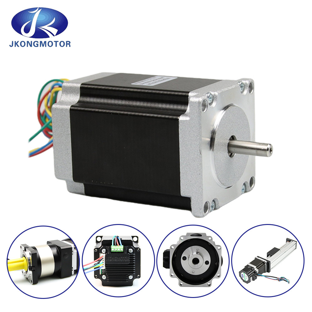 Jkongmotor 고토크 NEMA 17/23/34 타입 86bygh 450A/450b/450c CNC 라우터 머신용 폐쇄 루프 스테퍼 모터
