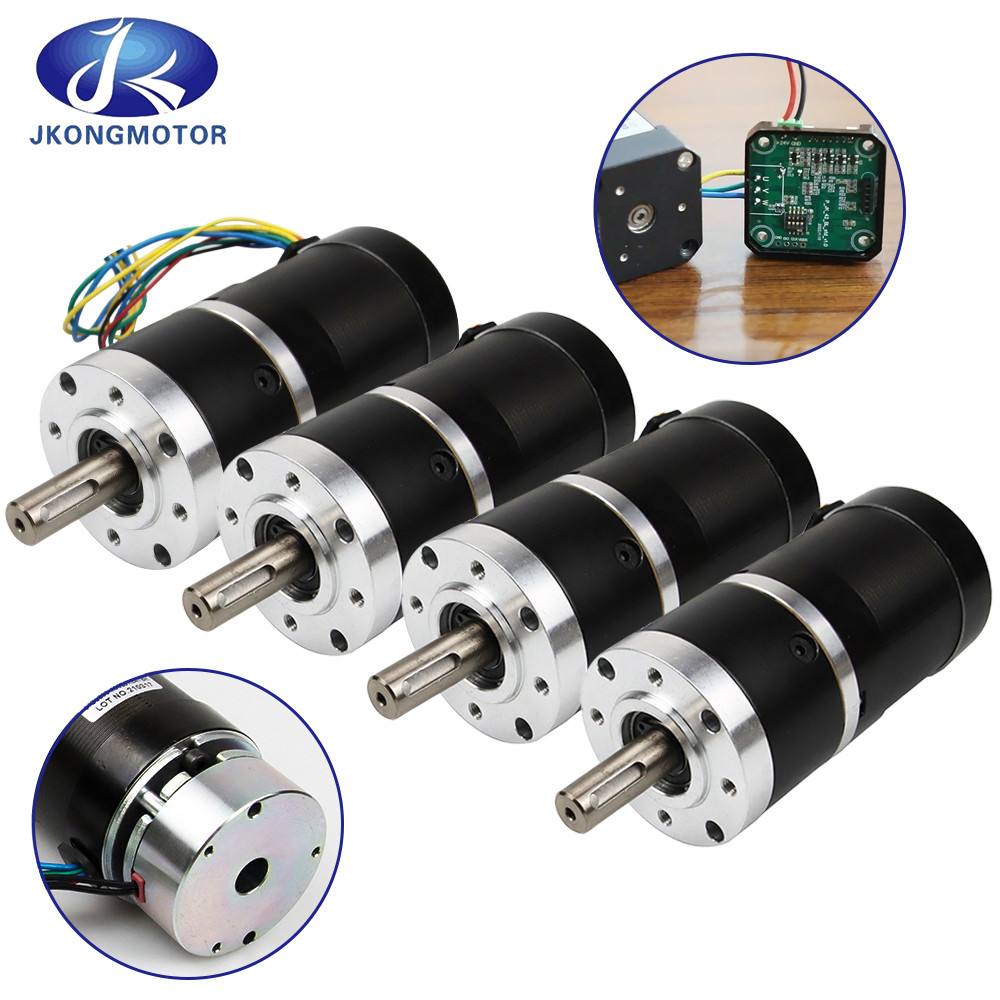Jkongmotor 맞춤형 24v 36v 48v BLDC 기어 모터 3000rpm 42 57 60 80 BLDC 브러시리스 DC 기어 모터 CNC 기계