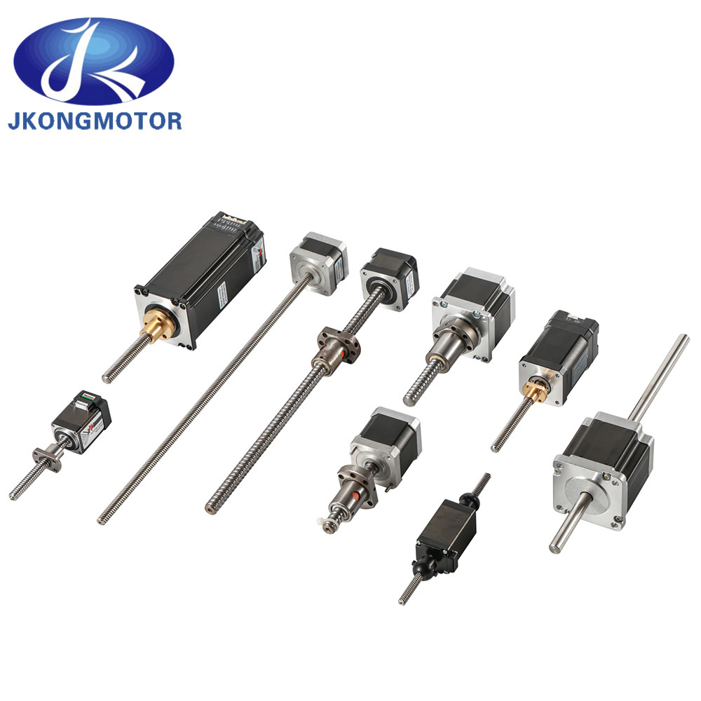 Jkongmotor 중국 공장 Nema8 11 14 16 17 23 24 34 선형 스테퍼 모터 3D 프린터 선형 스테퍼 모터