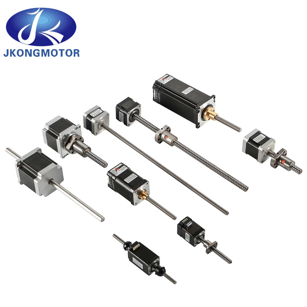 Jkongmotor OEM ODM 좋은 가격 Nema 8 11 14 16 17 23 24 34 비 캡티브 비 캡티브 저속 전기 측면 선형 액추에터 스테퍼 모터