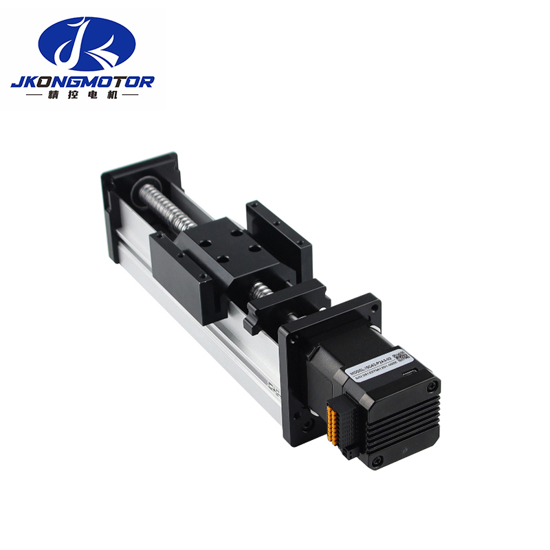 Jkongmotor Nema 17 칩 장착 액츄에이터용 통합 드라이버가 있는 정확한 선형 모션 시스템 선형 스테퍼 모터