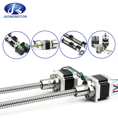 Jkongmotor 선형 스테퍼 모터 Nema 11 17 23 34 선형 전기 모터 내구성 공 나사 샤프트 작은 선형 모터