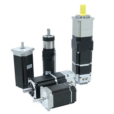 Jkongmotor Factory Nema24 60mm1.27nm DC 서보 모터 3000RPM 400W 48V 자동 AGV 로봇을 위한 통합 캐노펜 드라이버